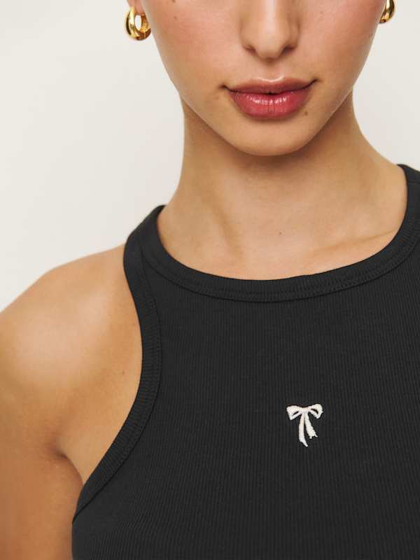 Nova Tank - Bow Embroidery