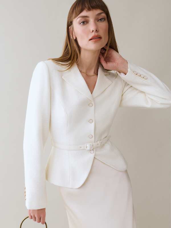 Veste Mabel - Blanc