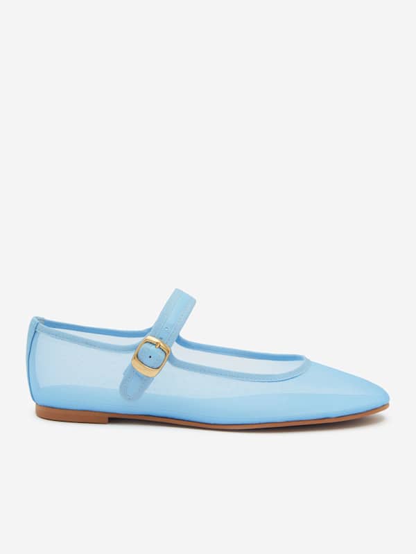 Ballerines Tilly - Résille brume