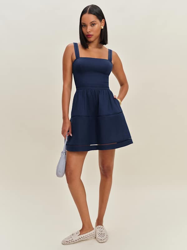 Mini-robe en lin Everett - Danube